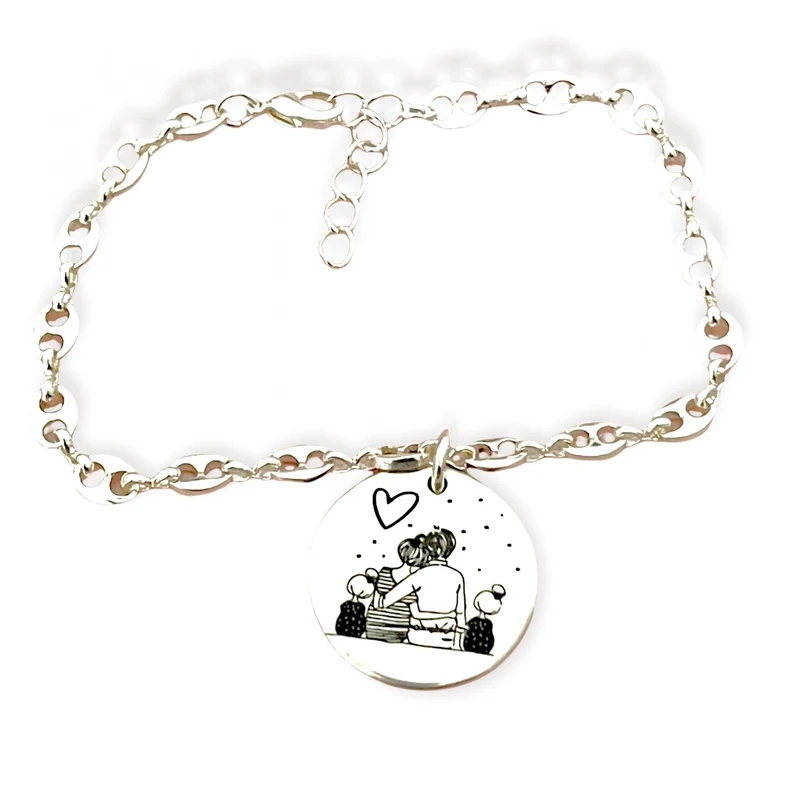 Pulsera Familia Bonita cadena