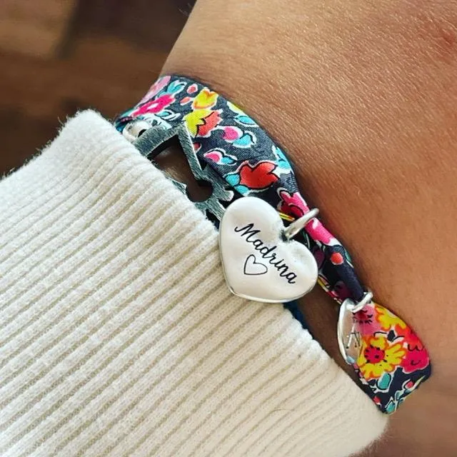 Pulsera Personalizada Madrina Corazón