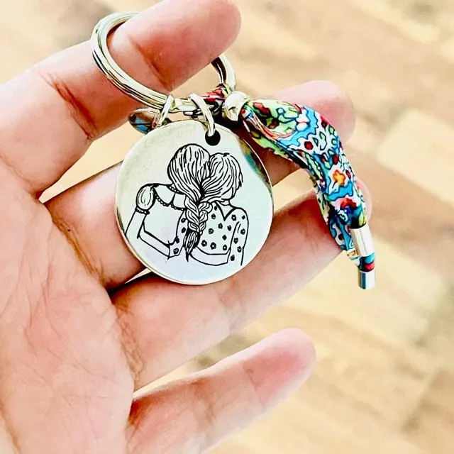 Llavero personalizado Amiga Hermana