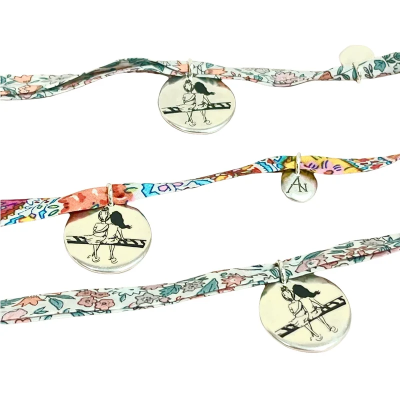 Pulsera Sisters tela