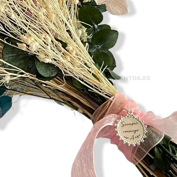 Lazo Ramo de Novia plata Vintage