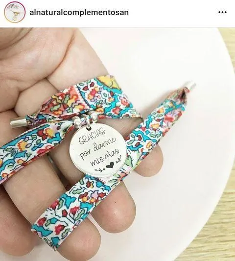Pulsera Gracias por Darme mis alas