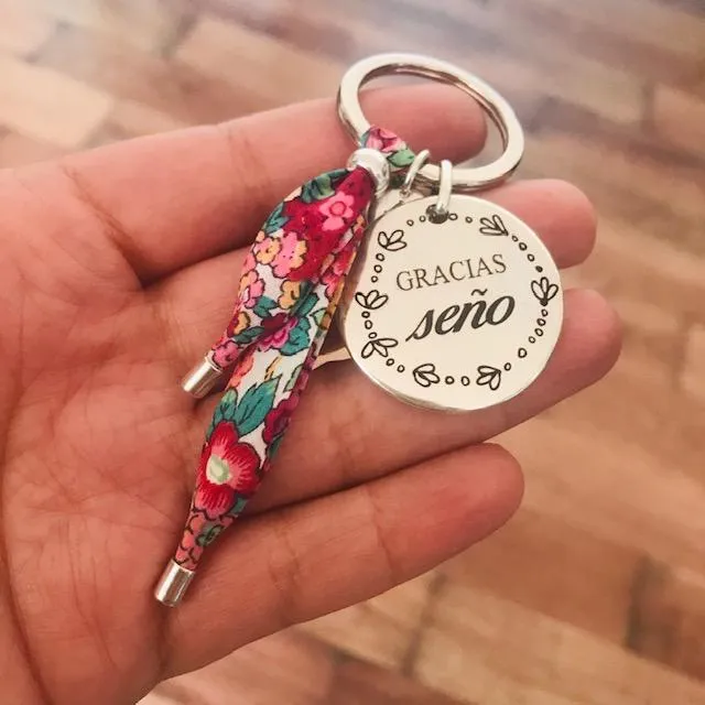 Llavero Seño Regalo Fin de Curso