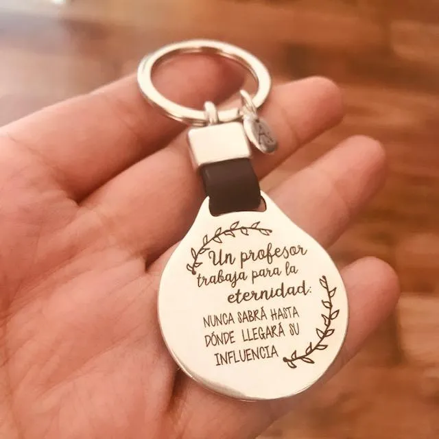 Llavero Profesor Regalo Fin de Curso
