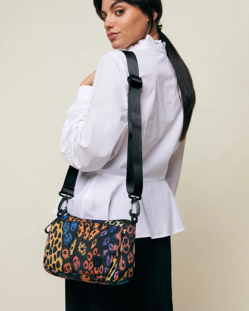 Menphis-3 bolso bandolera pequeño en nylon reciclado ED.
