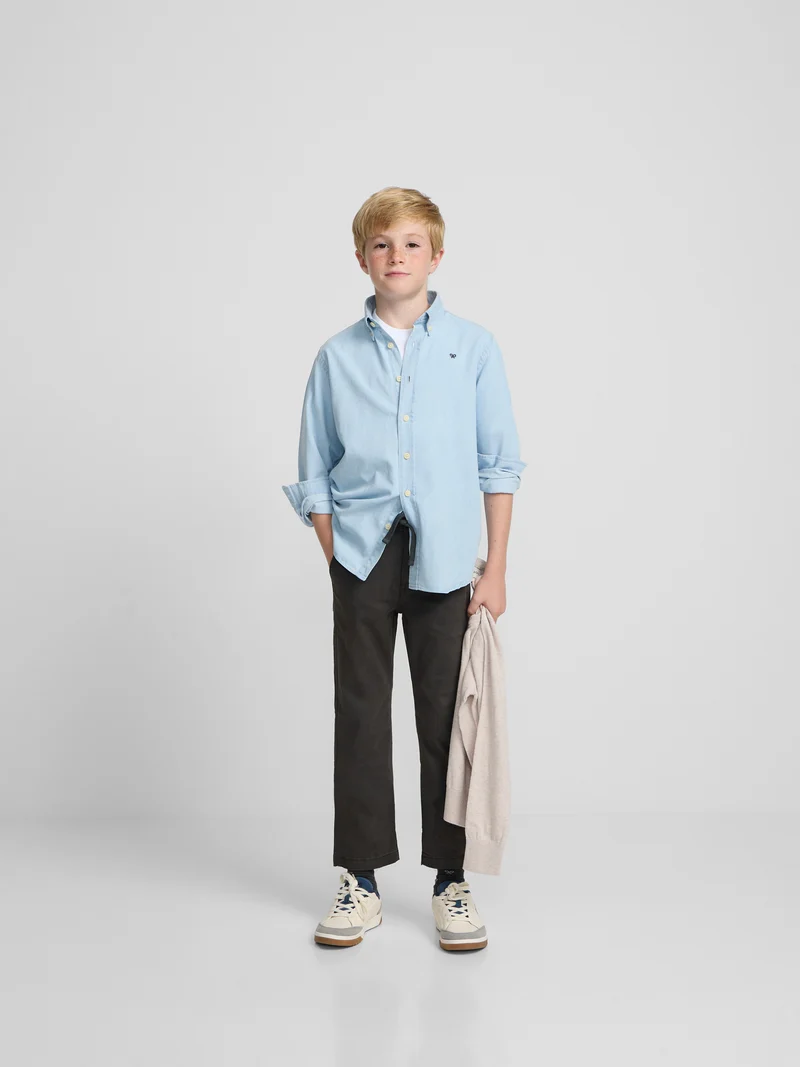 Pantalon sport kids regular style verde
