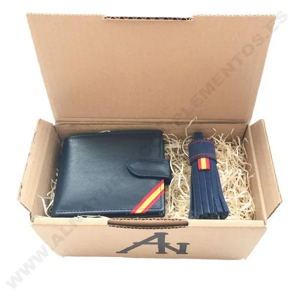 PACK CARTERA Y LLAVERO ESPAÑA DíA del PADRE