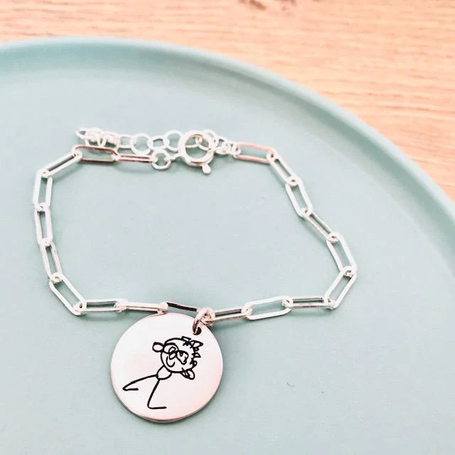 Pulsera Eslabones con Dibujo