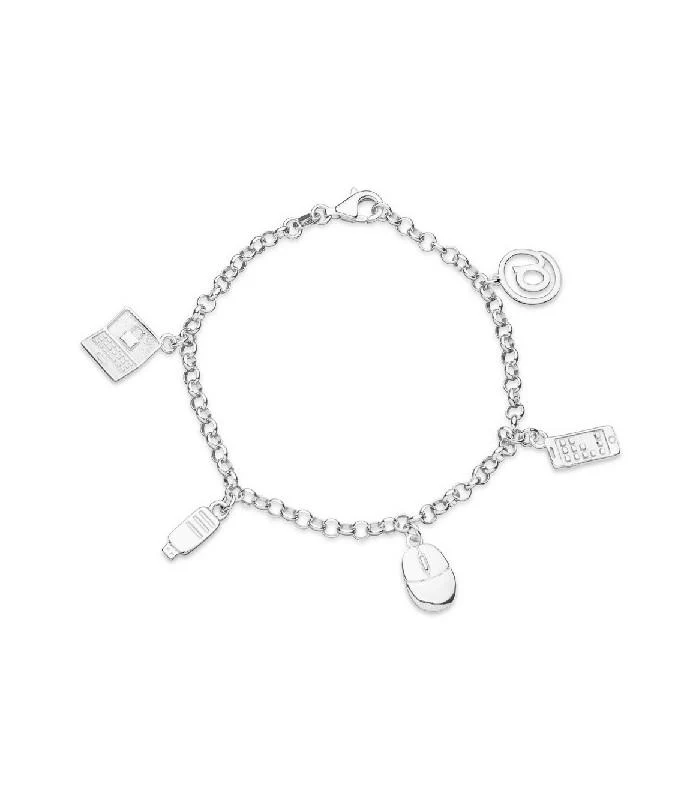 Pulsera Plata Profesiones Influencer