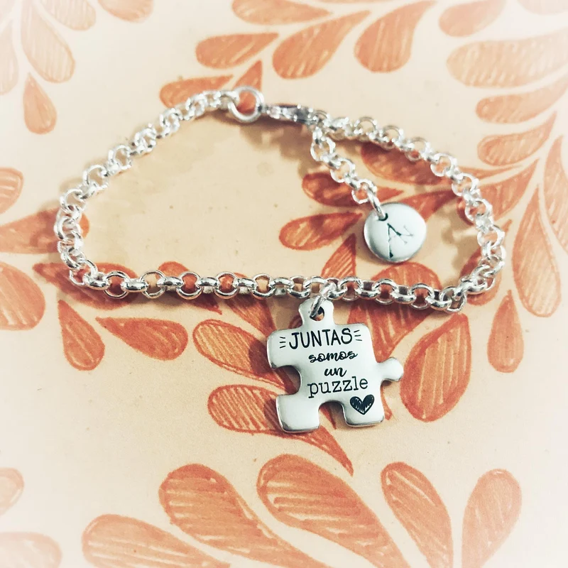 Pulsera Puzzle Amigas