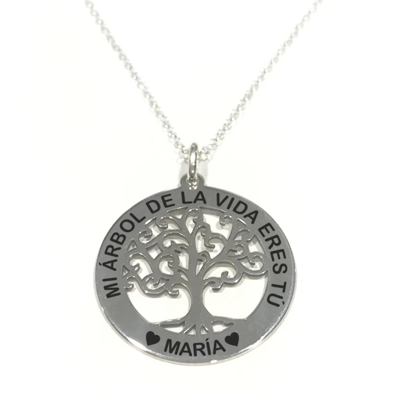 Colgante Árbol de la Vida Personalizado