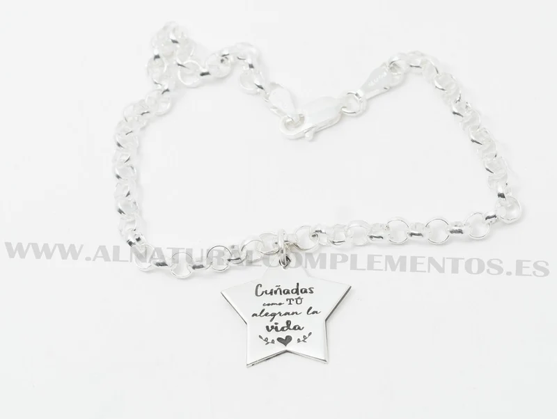 Pulsera Cuñadas en Plata