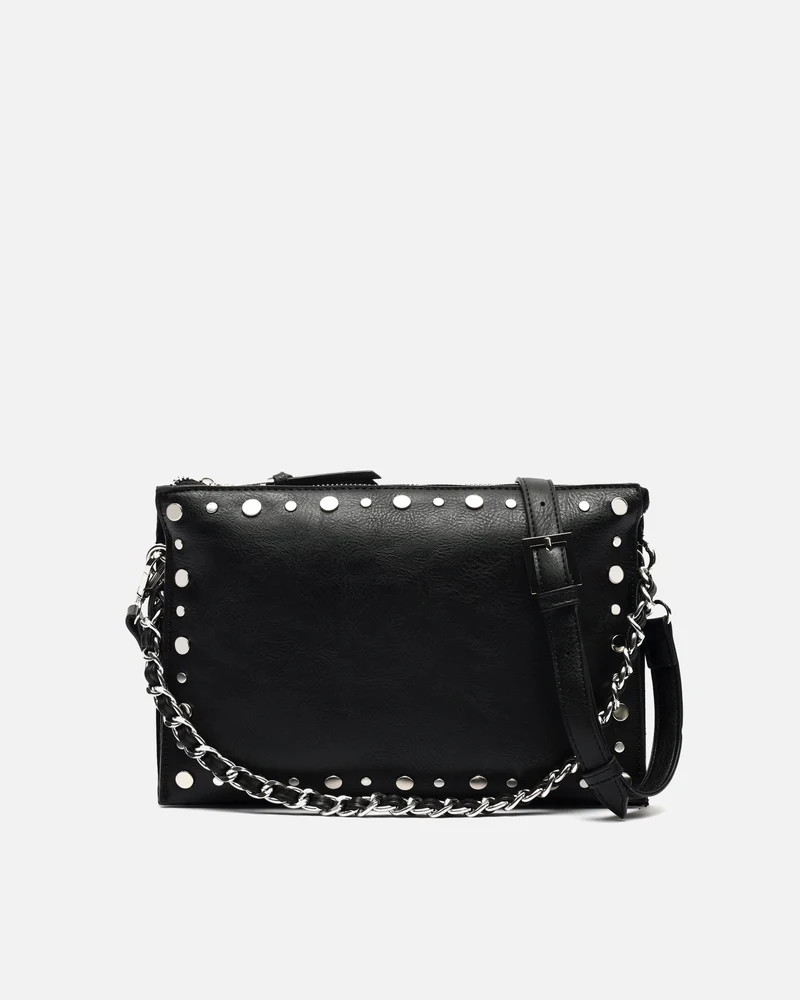 Rizu bolso bandolera pequeño con detalles metálicos ED.
