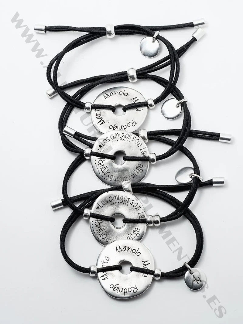 Pulsera para amigos: Los amigos son la familia que uno elige