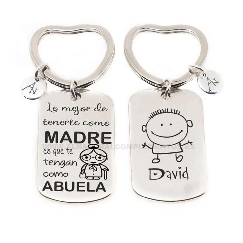 Llavero Abuela: Lo mejor de tenerte como abuela