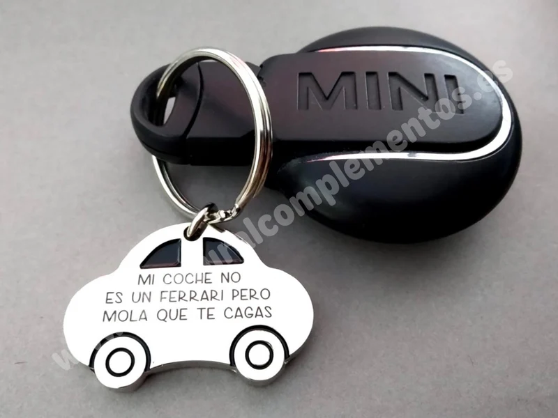 Llavero personalizado coche