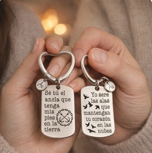 Llavero doble para parejas