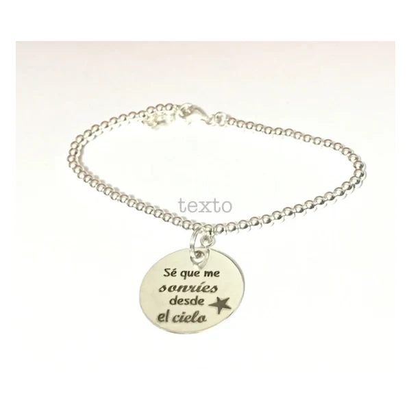 Pulsera Cielo plata de ley