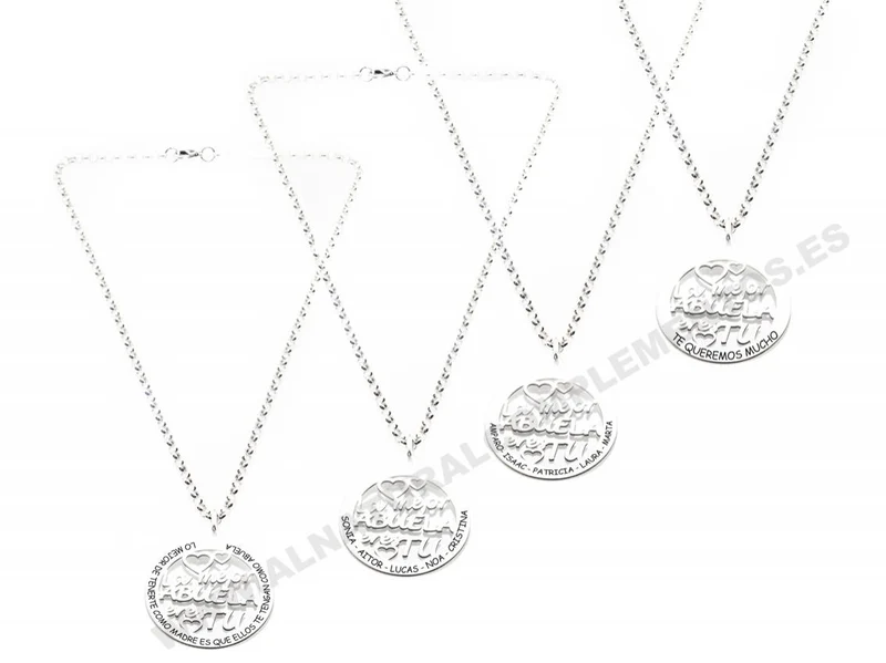 COLGANTE DE PLATA PARA ABUELAS