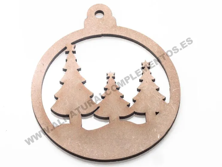 BOLA DE NAVIDAD PERSONALIZADA PAISAJE