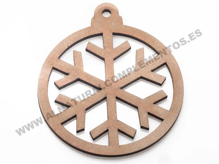 BOLA DE NAVIDAD PERSONALIZADA NIEVE