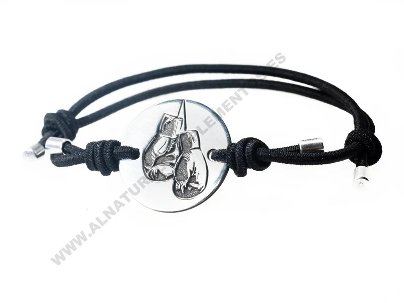 Pulsera Boxeo de Plata