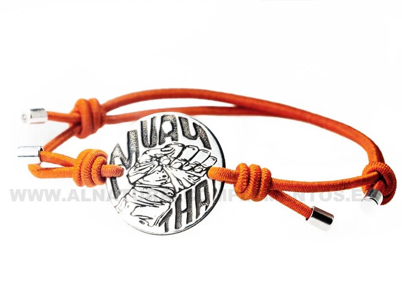 Pulsera Muay Thai de Plata