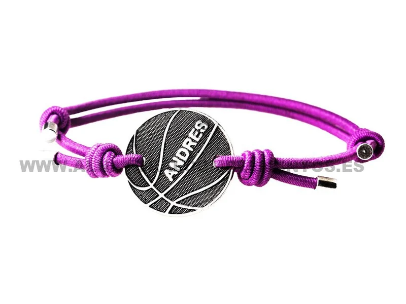 Pulsera de Plata Baloncesto