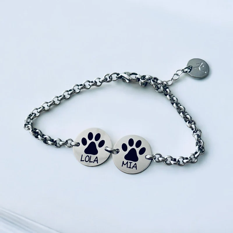 Pulsera personalizada con mascotas
