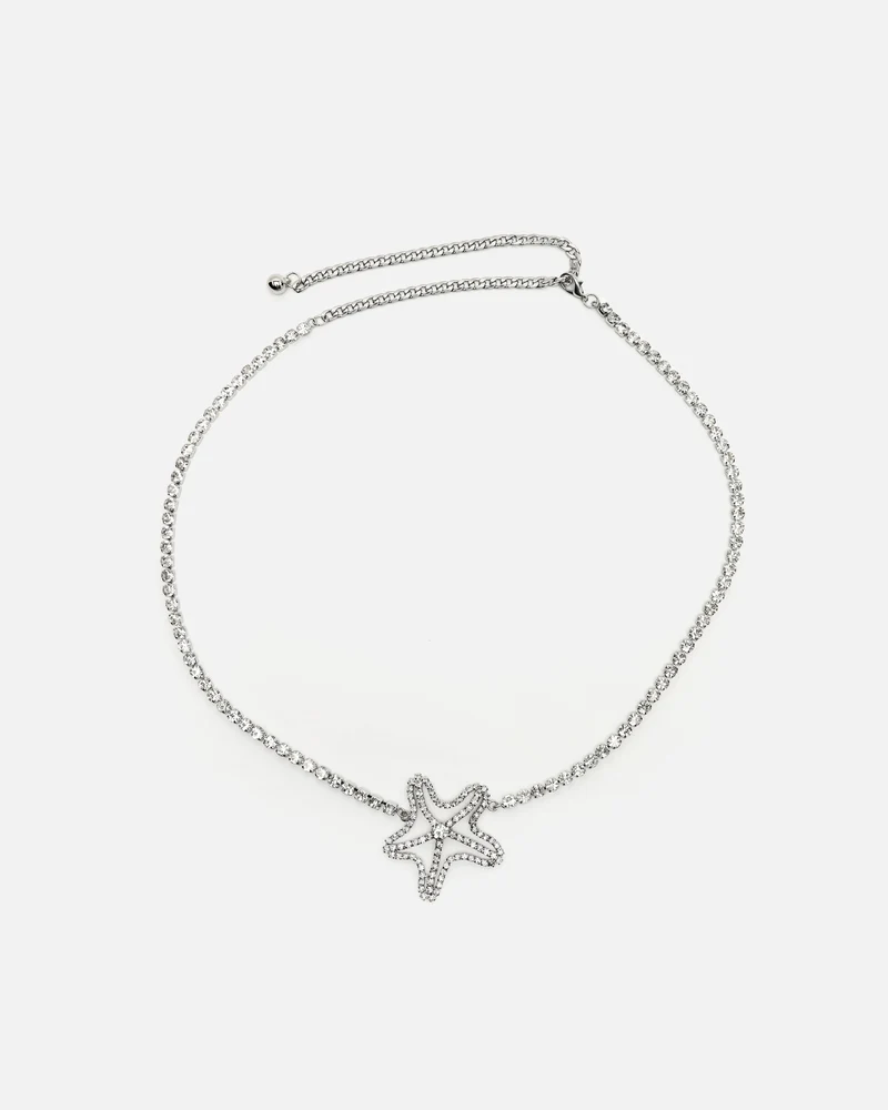 Alera cinturón de cadena con brillantes
