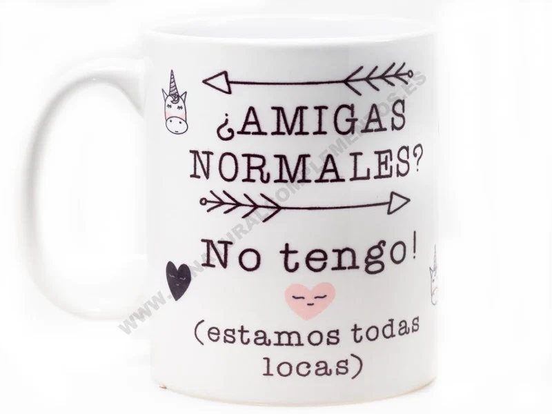 Taza para amigas