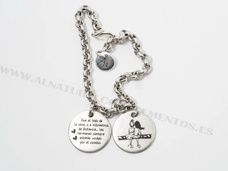 Pulsera Hermanas cadena