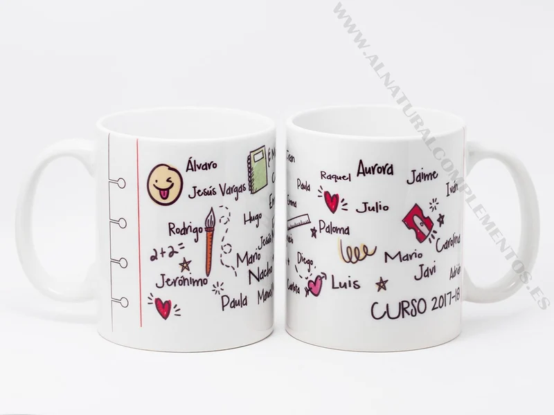 Taza personalizada para profesores
