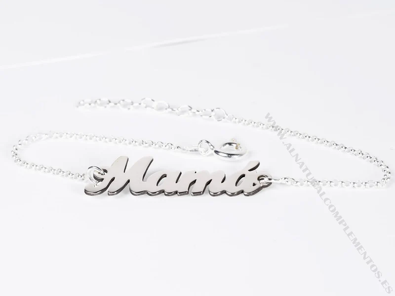 Pulsera Mamá de Plata