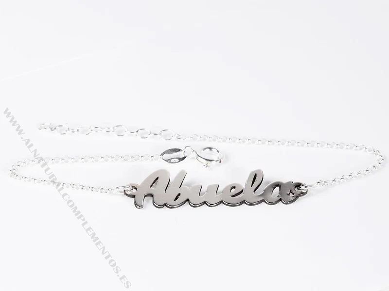 Pulsera de Plata Abuela
