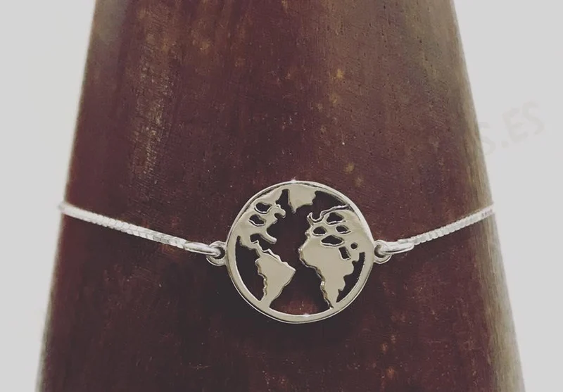 Pulsera Plata Wanderlust