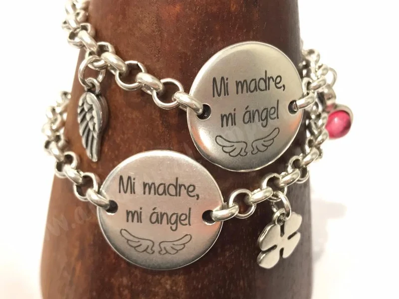 Pulsera Medalla Ángel