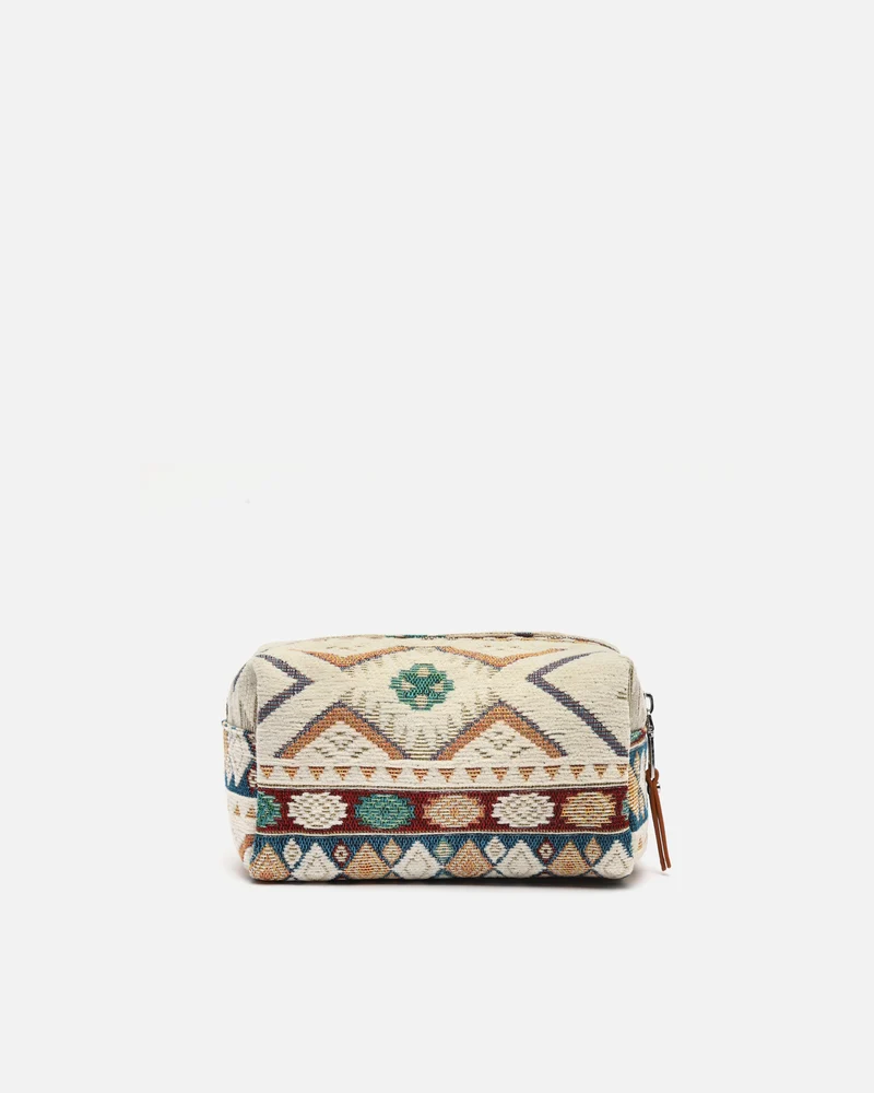 Tiani neceser de viaje con estampado jacquard