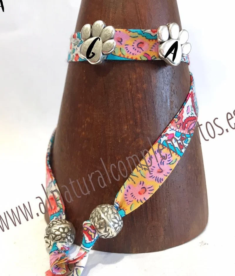 Pulsera Huellas personalizable