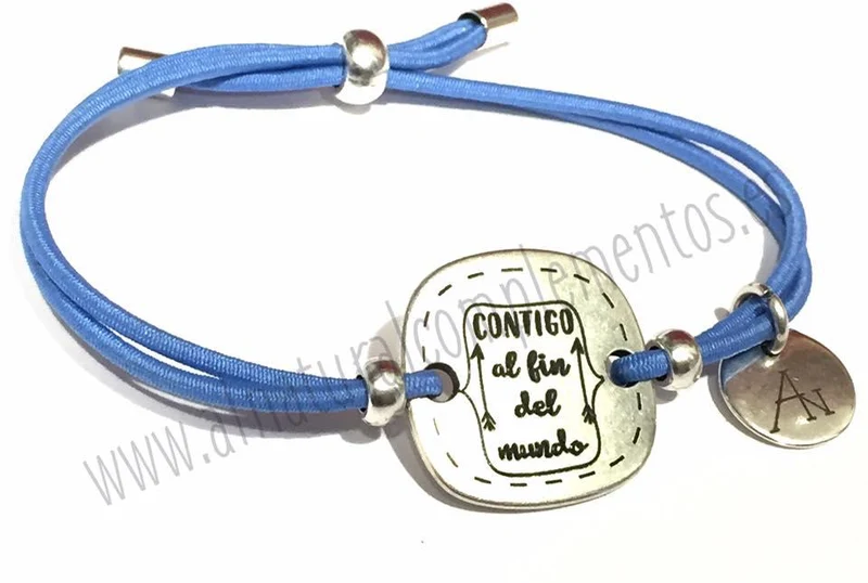 Pulsera Contigo Al Fin Del Mundo