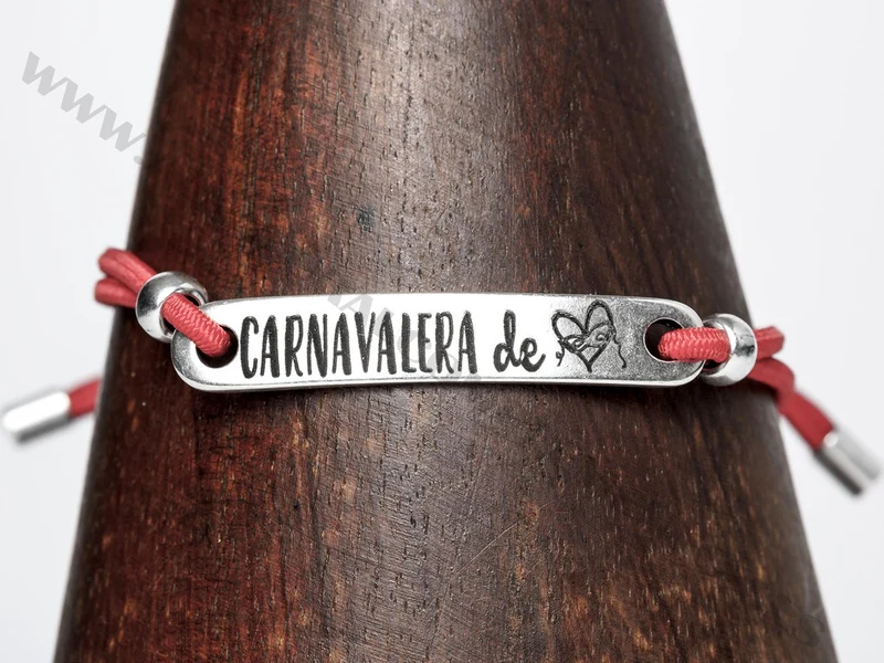 Pulsera Carnavalera de Corazón