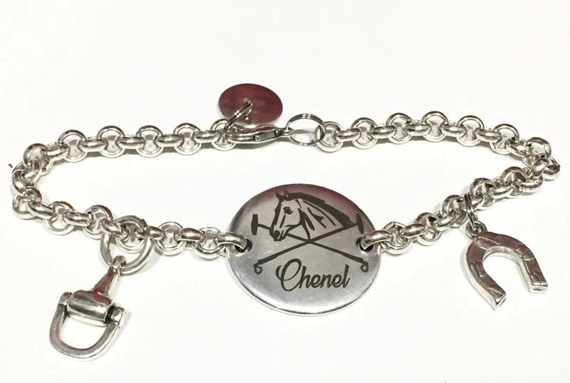 Pulsera personalizable caballo