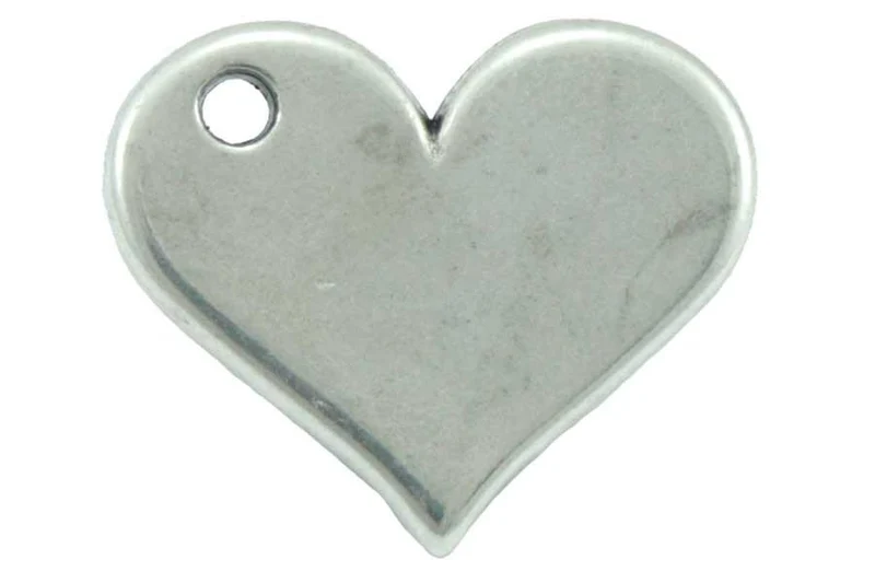 Colgante corazón para personalizar pulsera