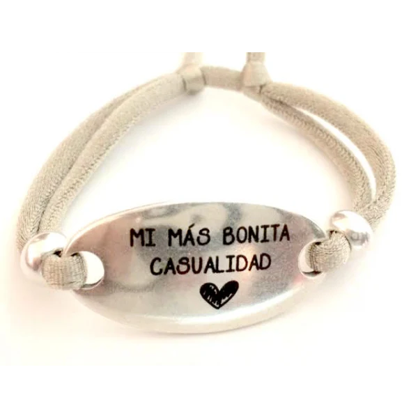 Pulsera elástica Mi más bonita casualidad