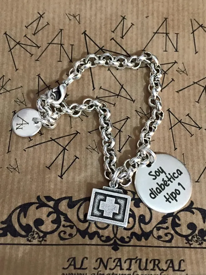 Pulsera médica cadena