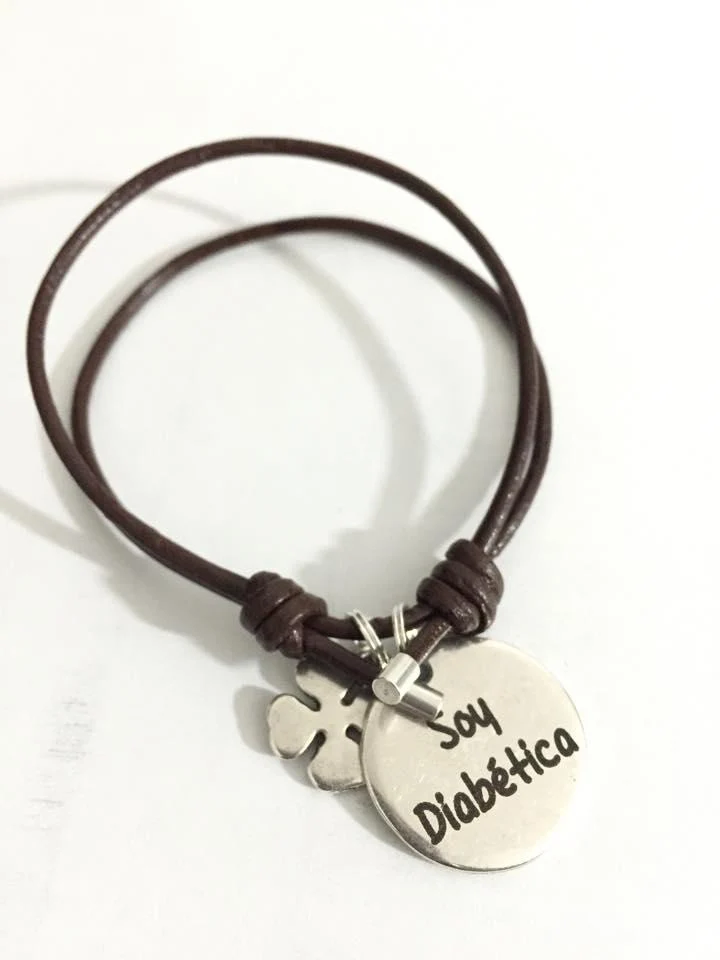 Pulsera médica cuero