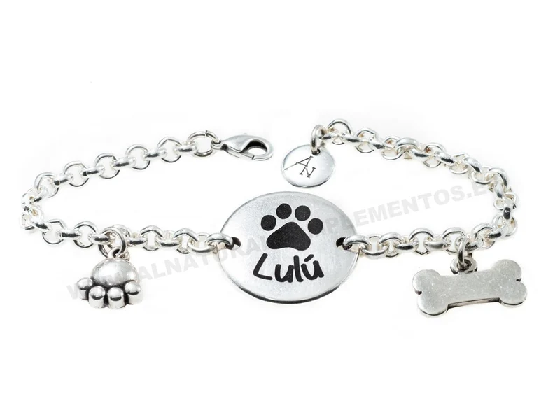 Pulsera cadena mascota