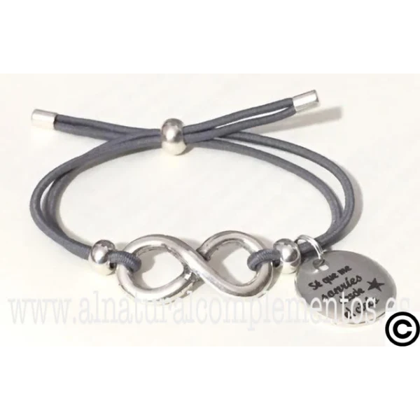 Pulsera infinito elástico