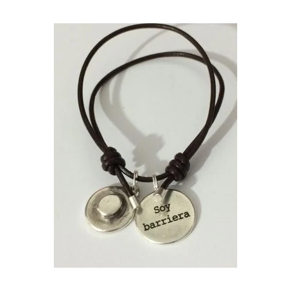 Pulsera cuero Barriera/Barriero