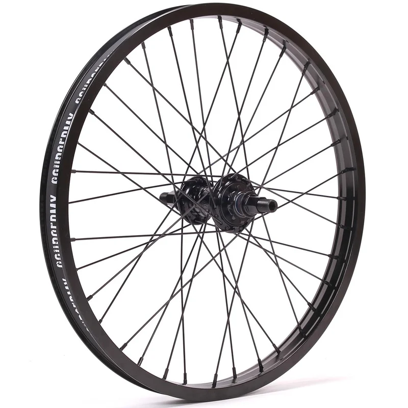 Profile Mini Male Cassette / Alienation Black Sheep Custom Rear Wheel - RHD